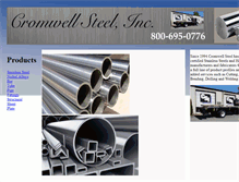 Tablet Screenshot of cromwellsteel.com